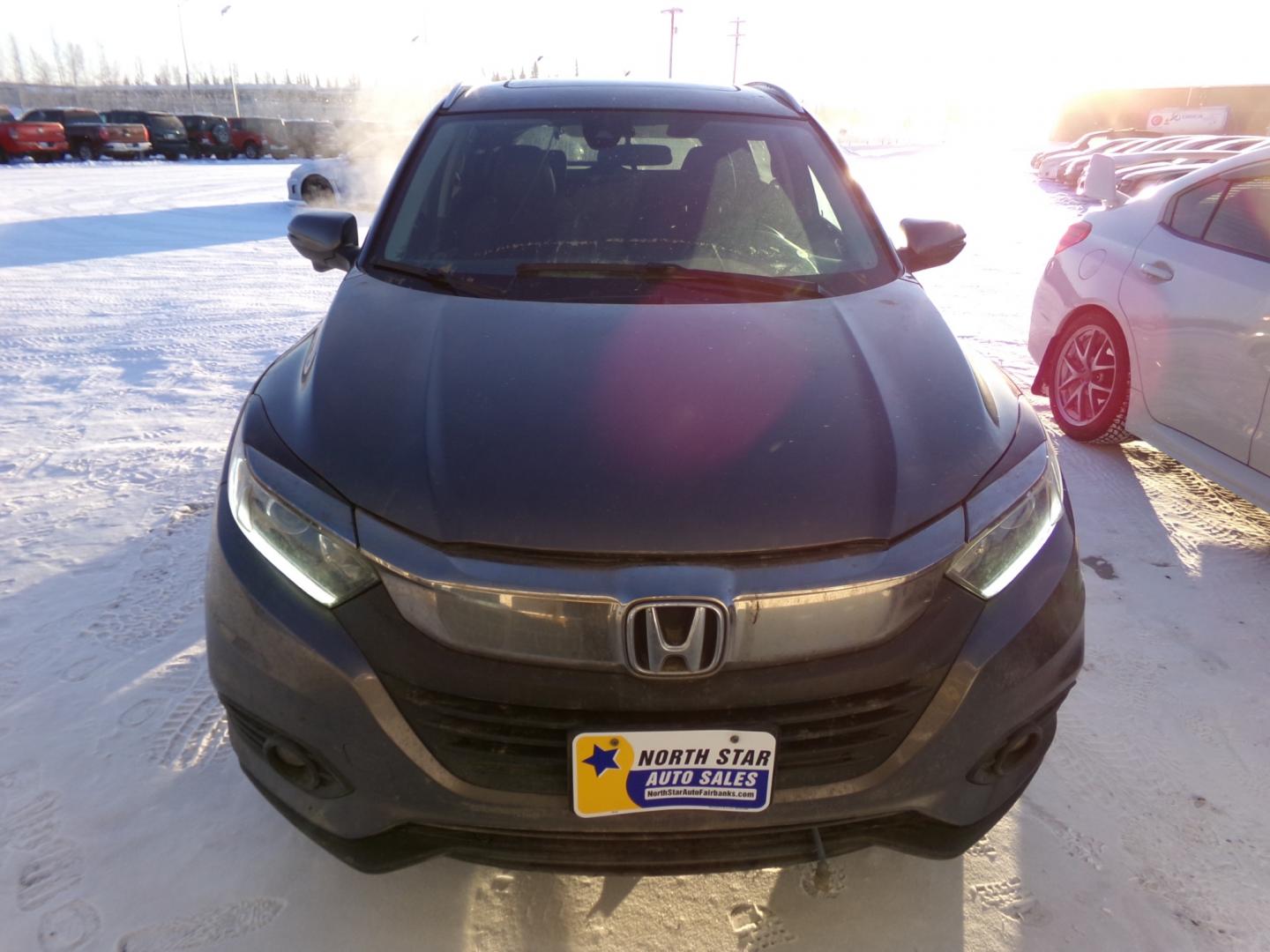 2020 Grey Honda HR-V EX AWD (3CZRU6H54LM) with an 1.8L L4 DOHC 16V engine, CVT transmission, located at 2630 Philips Field Rd., Fairbanks, AK, 99709, (907) 458-0593, 64.848068, -147.780609 - Photo#1